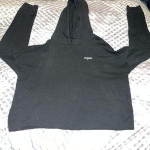 Cropped Nope Hoodie